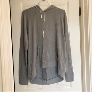 Abercrombie & Fitch Grey Thin Hoodie